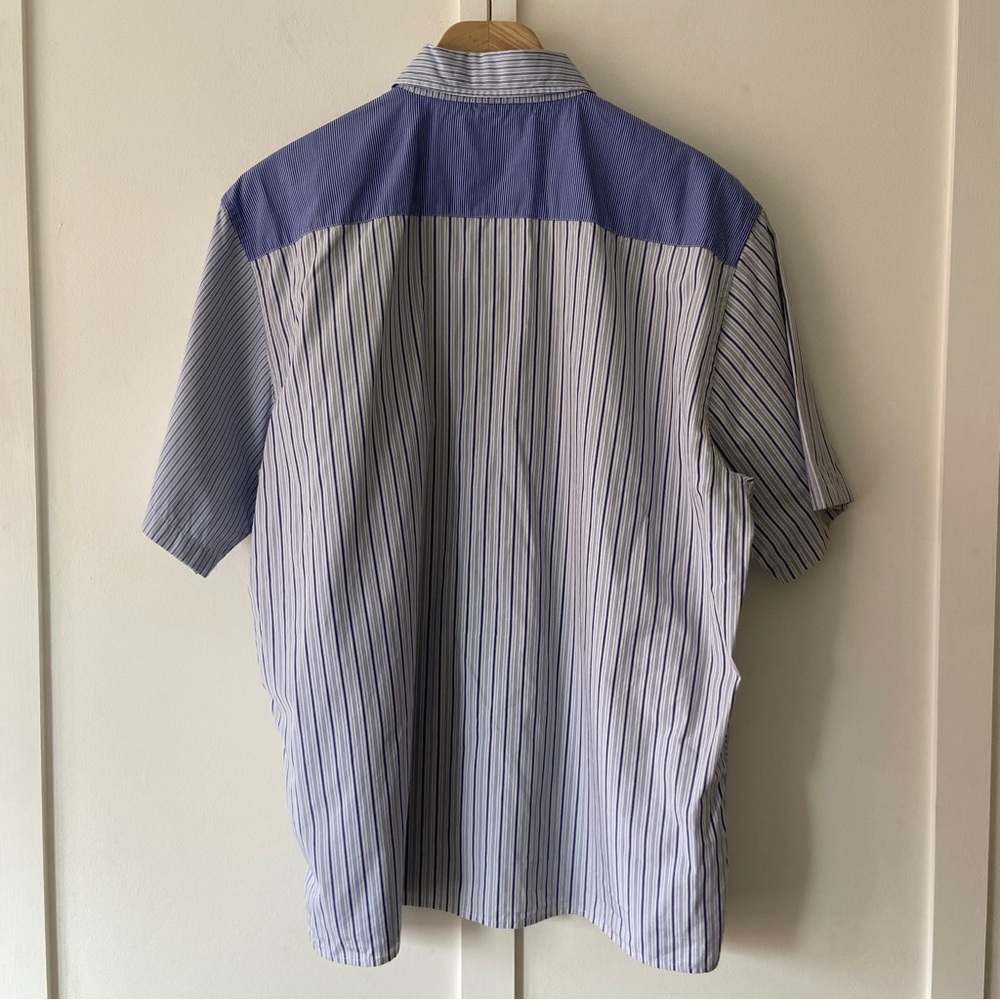 Norse Projects Carsten Poplin Shirt Stripe Multi Size Blue Large - Picture 10 of 10